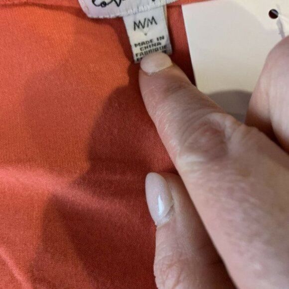 Love, Fire Cropped Surplice Wrap V-neck top - Picture 2 of 7